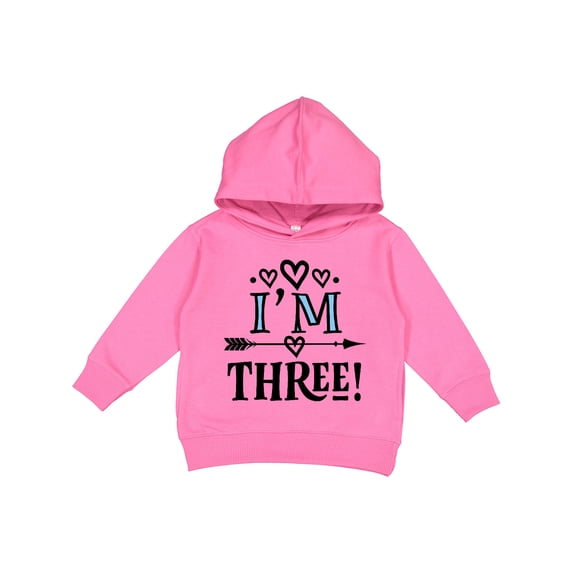 Inktastic 3rd Birthday 3 Year Old Arrow Toddler Hoodie