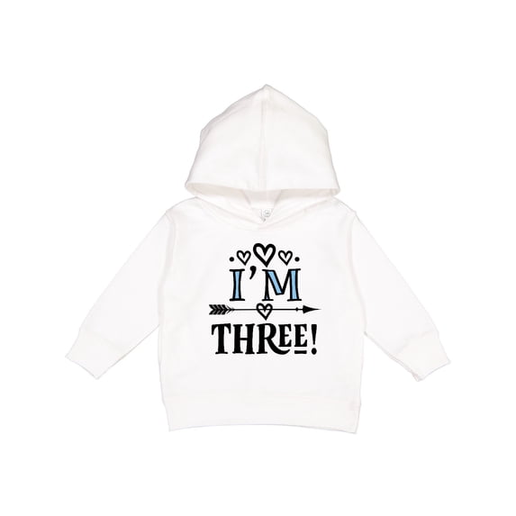 Inktastic 3rd Birthday 3 Year Old Arrow Toddler Hoodie