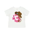 thumbnail image 1 of Inktastic 3rd Birthday 3 Year Old Cowgirl Girls Toddler T-Shirt, 1 of 5