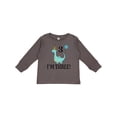 thumbnail image 1 of Inktastic 3rd Birthday 3 Year Old Dinosaur Party Boys or Girls Long Sleeve Toddler T-Shirt, 1 of 5