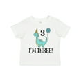 thumbnail image 1 of Inktastic 3rd Birthday 3 Year Old Dinosaur Party Boys or Girls Toddler T-Shirt, 1 of 5