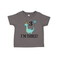 thumbnail image 1 of Inktastic 3rd Birthday 3 Year Old Dinosaur Party Boys or Girls Toddler T-Shirt, 1 of 5