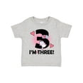 thumbnail image 1 of Inktastic 3rd Birthday 3 Year Old Girl Unicorn Girls Toddler T-Shirt, 1 of 5