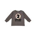 thumbnail image 1 of Inktastic 3rd Birthday Baseball 3 year Old Boy Boys or Girls Long Sleeve Toddler T-Shirt, 1 of 5