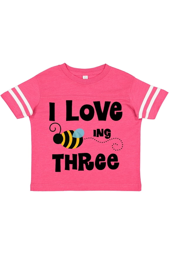 3rd Birthday Bee Boys or Girls Toddler T-Shirt
