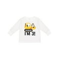 thumbnail image 1 of Inktastic 3rd Birthday Construction Party Boy Boys Long Sleeve Toddler T-Shirt, 1 of 5