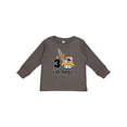 thumbnail image 1 of Inktastic 3rd Birthday Construction Truck Boys Boys Long Sleeve Toddler T-Shirt, 1 of 5