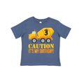 thumbnail image 1 of Inktastic 3rd Birthday Construction Truck, Cement Mixer 3 Years Old Boys Toddler T-Shirt, 1 of 5