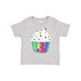 thumbnail image 1 of Inktastic 3rd Birthday Cupcake Boys or Girls Toddler T-Shirt, 1 of 5