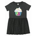 thumbnail image 1 of Inktastic 3rd Birthday Cupcake Girls Toddler Dress, 1 of 5