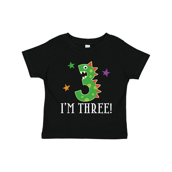 Inktastic 3rd Birthday Dinosaur Party Boys or Girls Toddler T-Shirt