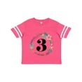 thumbnail image 1 of Inktastic 3rd Birthday Floral Wreath 3 Year Old Girl Girls Toddler T-Shirt, 1 of 5