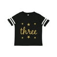 thumbnail image 1 of Inktastic 3rd Birthday Gold 3 Year Old Boys or Girls Toddler T-Shirt, 1 of 5