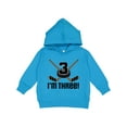thumbnail image 1 of Inktastic 3rd Birthday Ice Hockey Sports Boys Party Toddler Hoodie, 1 of 4