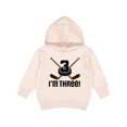 thumbnail image 1 of Inktastic 3rd Birthday Ice Hockey Sports Boys Party Toddler Hoodie, 1 of 4