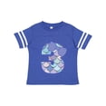 thumbnail image 1 of Inktastic 3rd Birthday Mermaid 3 Year Old Girl Girls Toddler T-Shirt, 1 of 5