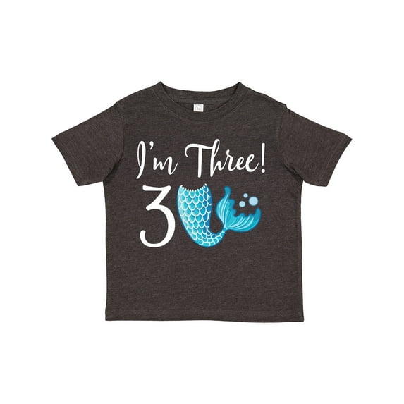 Inktastic 3rd Birthday Mermaid Party Girls Toddler T-Shirt