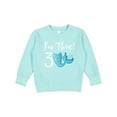 thumbnail image 1 of Inktastic 3rd Birthday Mermaid Party Toddler Sweatshirt, 1 of 4