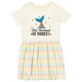 thumbnail image 1 of Inktastic 3rd Birthday Mermaid Tail Girls Party Girls Toddler Dress, 1 of 5