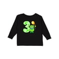 thumbnail image 1 of Inktastic 3rd Birthday Monster Boys or Girls Long Sleeve Toddler T-Shirt, 1 of 5