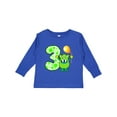 thumbnail image 1 of Inktastic 3rd Birthday Monster Boys or Girls Long Sleeve Toddler T-Shirt, 1 of 5