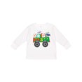 thumbnail image 1 of Inktastic 3rd Birthday Truck Boys Long Sleeve Toddler T-Shirt, 1 of 5