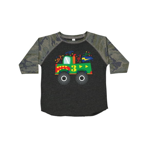 Inktastic 3rd Birthday Truck Boys Toddler T-Shirt