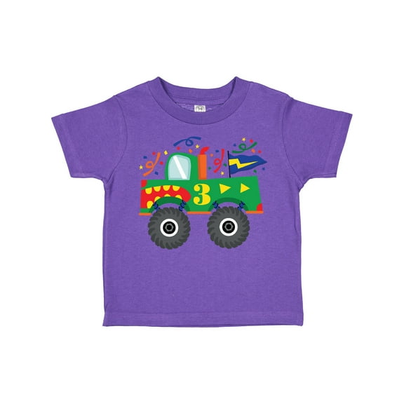Inktastic 3rd Birthday Truck Boys Toddler T-Shirt