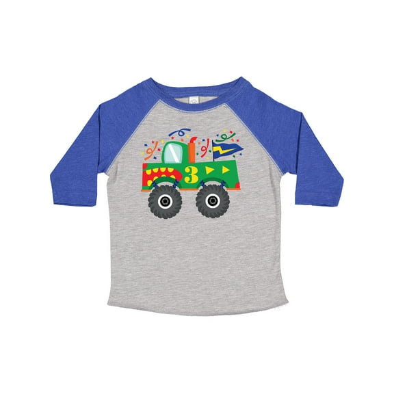 Inktastic 3rd Birthday Truck Boys Toddler T-Shirt