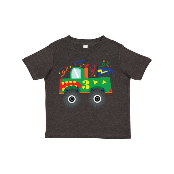 Inktastic 3rd Birthday Truck Boys Toddler T-Shirt