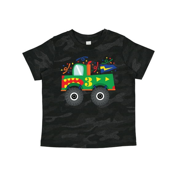 Inktastic 3rd Birthday Truck Boys Toddler T-Shirt