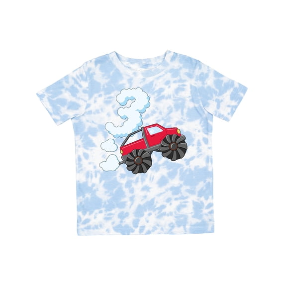 Inktastic 3rd Birthday Monster Truck Fun Boys or Girls Toddler T-Shirt