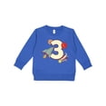 thumbnail image 1 of Inktastic 3rd Birthday Outer Space Theme Toddler Sweatshirt, 1 of 4