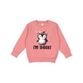 thumbnail image 1 of Inktastic 3rd Birthday Penguin 3 Year Old Girl Toddler Sweatshirt, 1 of 4