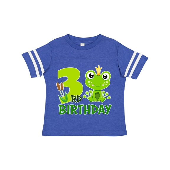 Inktastic 3rd Birthday Prince Frog Boys Toddler T-Shirt