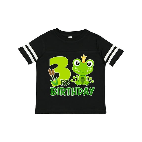 Inktastic 3rd Birthday Prince Frog Boys Toddler T-Shirt
