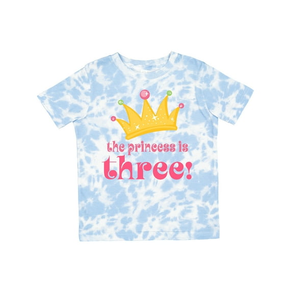 Inktastic 3rd Birthday Princess I'm Three Girls Toddler T-Shirt