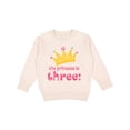 thumbnail image 1 of Inktastic 3rd Birthday Princess I'm Three Toddler Sweatshirt, 1 of 4