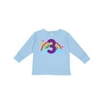 thumbnail image 1 of Inktastic 3rd Birthday Rainbow Number 3 Girls Long Sleeve Toddler T-Shirt, 1 of 5