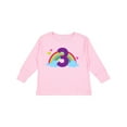thumbnail image 1 of Inktastic 3rd Birthday Rainbow Number 3 Girls Long Sleeve Toddler T-Shirt, 1 of 5