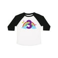 thumbnail image 1 of Inktastic 3rd Birthday Rainbow Number 3 Girls Toddler T-Shirt, 1 of 5