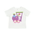 thumbnail image 1 of Inktastic 3rd Birthday Train 3 Year Old Girl Boys or Girls Toddler T-Shirt, 1 of 5