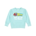 thumbnail image 1 of Inktastic 3rd Birthday Train Toddler Sweatshirt, 1 of 4