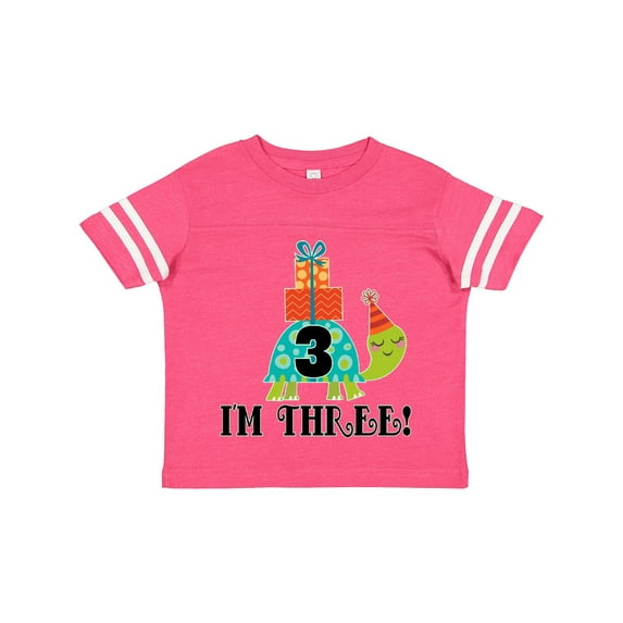 Inktastic 3rd Birthday Turtle 3 Year Old Boys or Girls Toddler T-Shirt