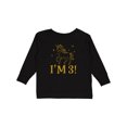 thumbnail image 1 of Inktastic 3rd Birthday Unicorn Girls Long Sleeve Toddler T-Shirt, 1 of 5