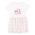 thumbnail image 1 of Inktastic 3rd Birthday Unicorn Girls Toddler Dress, 1 of 5