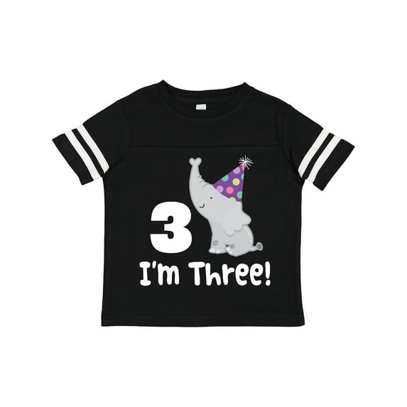 Inktastic 3rd Birthday Zoo Elephant Childs Boys or Girls Toddler T-Shirt