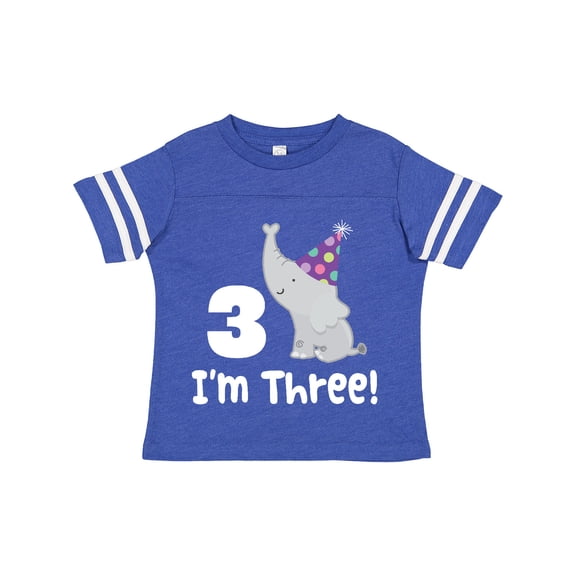 Inktastic 3rd Birthday Zoo Elephant Childs Boys or Girls Toddler T-Shirt