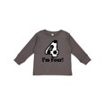 thumbnail image 1 of Inktastic 4 Year Old Soccer Party 4th Birthday Boys or Girls Long Sleeve Toddler T-Shirt, 1 of 5