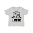thumbnail image 1 of Inktastic 4th Birthday 4 Year Old Arrow Girls Toddler T-Shirt, 1 of 5